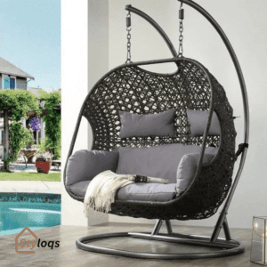 Patio Wicker Swivel Chair by Styloqs