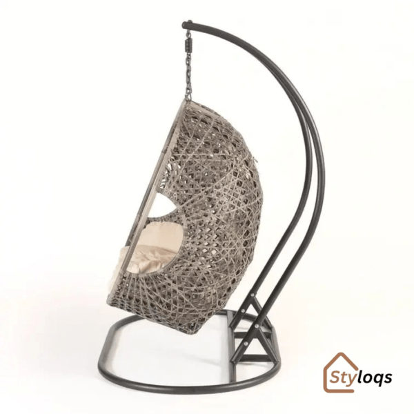 Patio Wicker Swivel Chair by Styloqs - Image 5