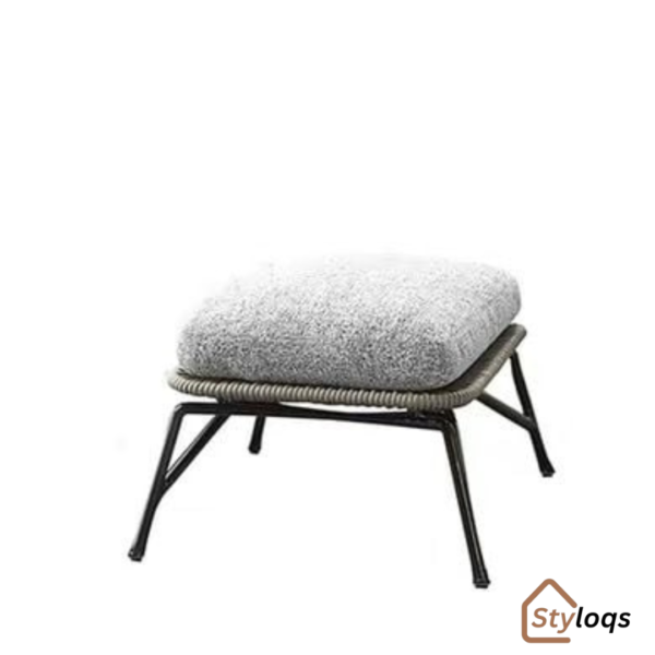 Outdoor Rattan Sofa Tea Table Combination Courtyard Leisure by styloqs - Image 5