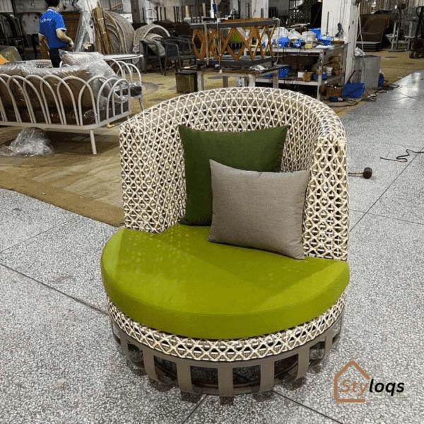 single outdoor chair
