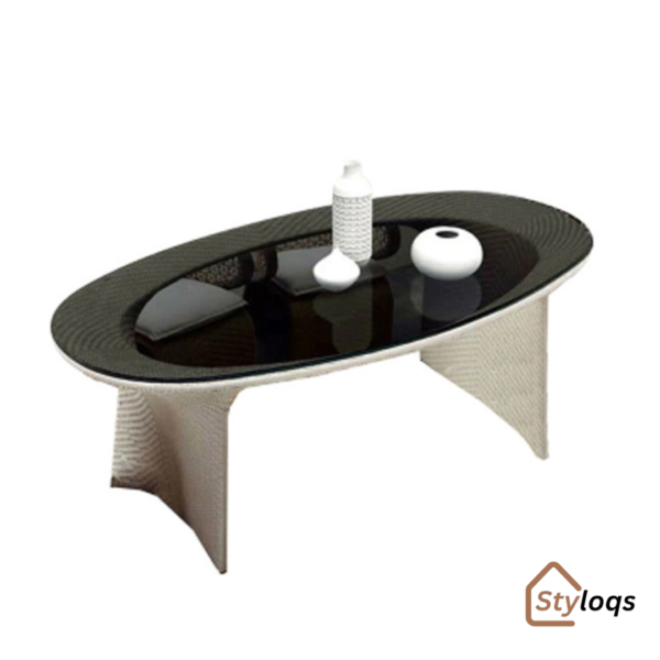 Outdoor furniture beach low back single sofa courtyard double balcony high back rattan chair coffee table three piece set by styloqs - Image 11