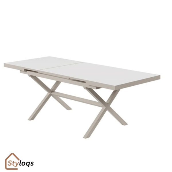 Outdoor balcony leisure rattan table and chairs coffee table set courtyard aluminum alloy rattan chair waterproof sunscreen outdoor dining table and chairs by styloqs - Image 6