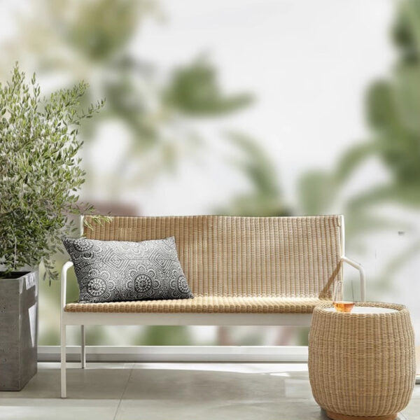 Outdoor Rattan Sofa Coffee Table Combination Outdoor Outdoor Garden Courtyard Leisure Rattan Chair Rattan Furniture Room Sunshine Room