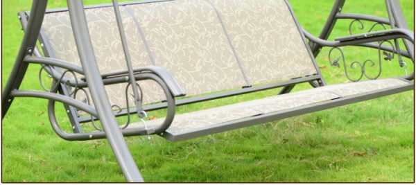 Outdoor Leisure Furniture Rocking Chair Iron Swing - Image 5